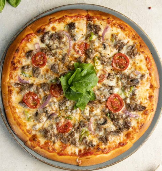 Kavurmalı Pizza