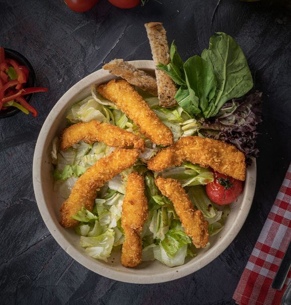 Çıtır Tavuk Salatası