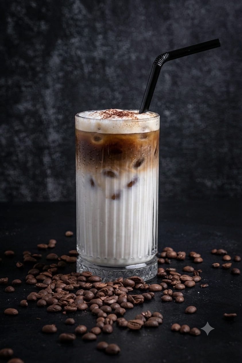 İce vanilla latte